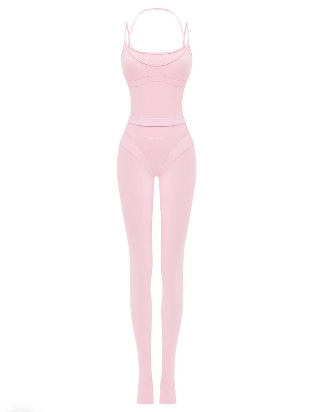 Annafoxy FLUX PINK CAMI CATSUIT